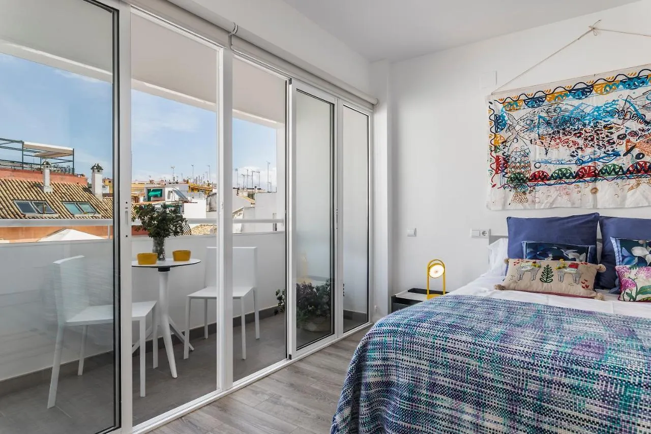 Pop Art, Apartamento De Diseno En Arenal 303 Con Terraza Σεβίλλη 0*,